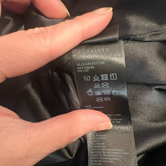 All Saints The Riff Dress size 4US - Picture 5 of 11